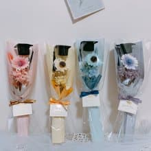 sueing_blossom  可愛風乾燥太陽花畢業花束