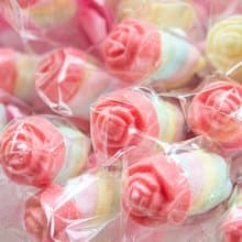 鍾愛 玫瑰巧克力棉花糖棒(2色可挑)(滿百份免費印名字) 派對點心