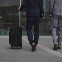 【母親節禮物】【商務旅行首選】絕對商務前開式硬殼登機行李