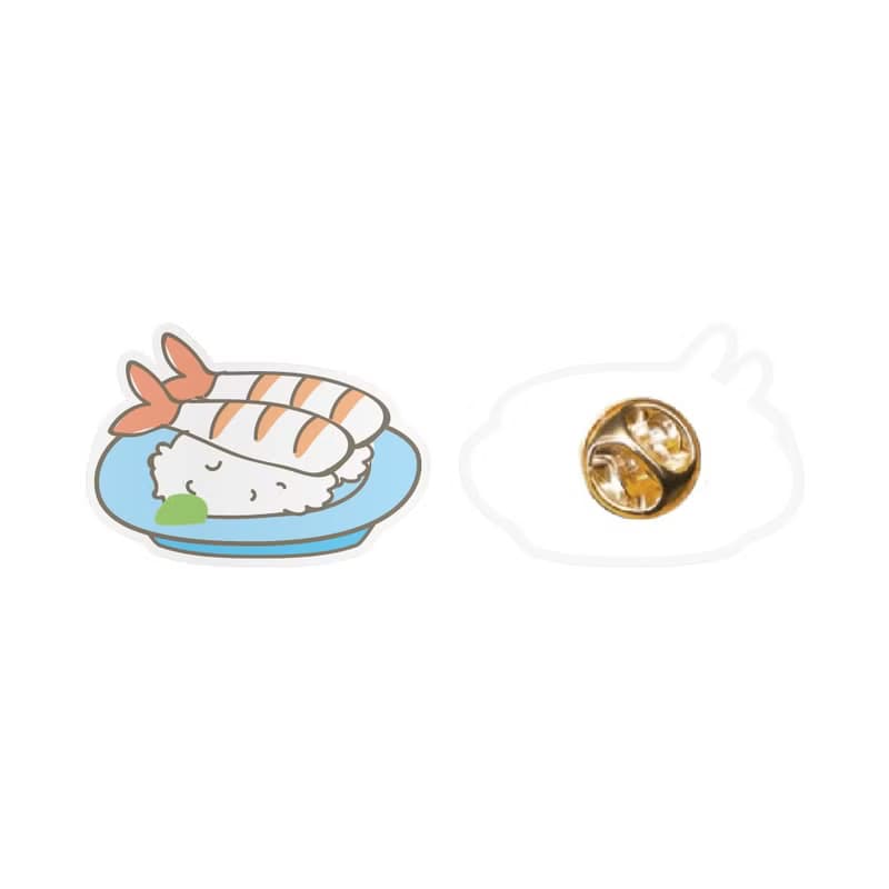 和風壓克力胸針