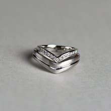 【情侶對戒】Growing 與你一起 • 純銀厚鍍18K金 • 日常婚戒