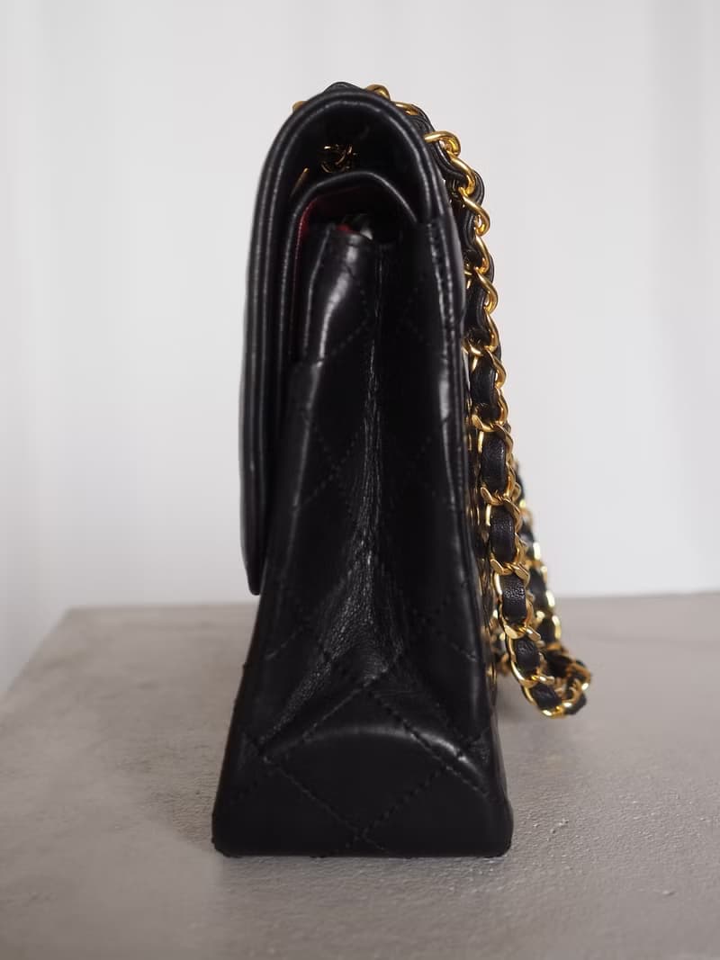 CHANEL シャネル マトラッセ パリ限定 チェーン ショルダーバッグ ブラック ヴィンテージ