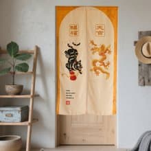 【預購】北港武德宮-龍虎雙聖門簾