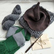 Newborn Wizard Hat/Wand/Scarf,Blanket . Baby photo props. Halloween Outfit