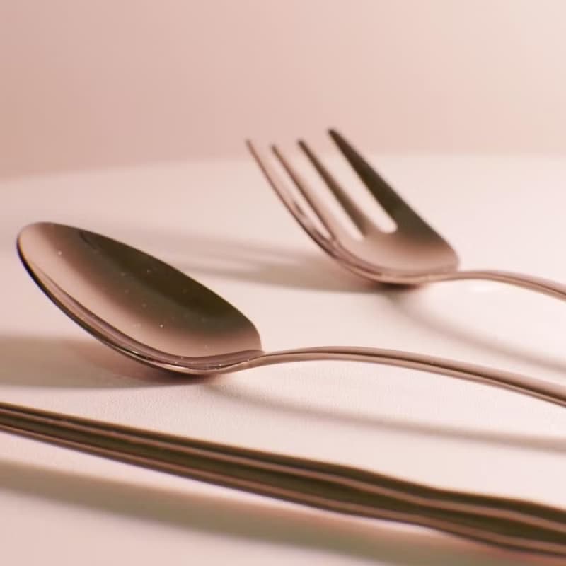 純鈦經典 湯叉筷子套組 (附防水收納袋) 精品餐具/禮物