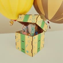 Jigzle 3D木拼圖 - 禮物音樂盒系列 | 生日禮物