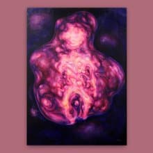 遺忘了最初的那份純真 /藝術掛畫 /抽象畫 /靈魂畫作 /裝飾油畫
