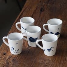 【青花高咖啡杯】 高咖啡杯 360ml