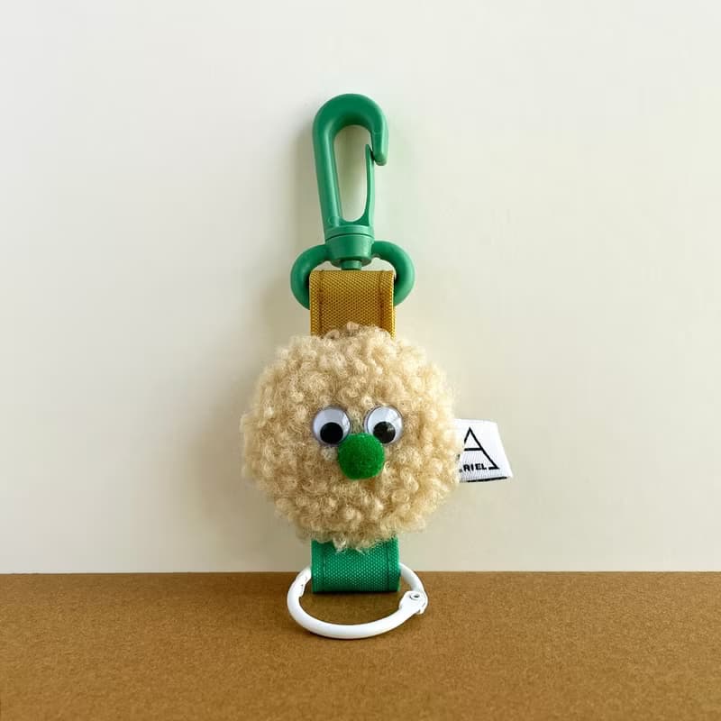 毛毛的毛毛怪掛飾鑰匙圈