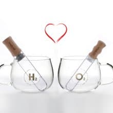 【HotSummer】 氫氧對杯與玻璃茶棒限量超值套裝 | 畢業互贈