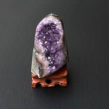 招財開運-天然原礦夢幻星光紫晶鎮 紫水晶 消磁淨化 快速出貨
