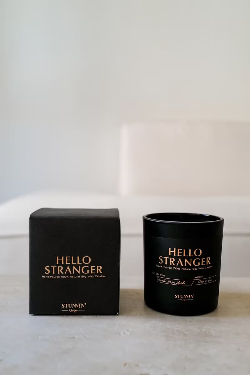 香氛蠟燭- Hello Stranger 慾望之都  麝香玫瑰