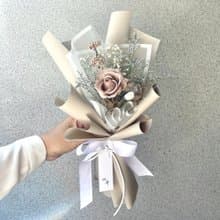 【艸弄Garden Lane Floral】奶茶一分糖/情人節花束/公證小花束