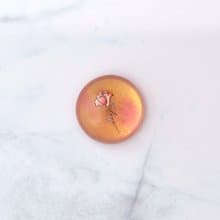 藝術寶石皂 十一月誕生石 愛情玫瑰花系列-黃水晶 Citrine