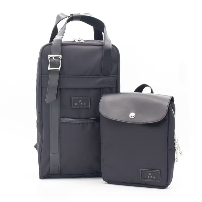 【RITE】II02漫遊包 兩款  可拆裝日系子母後背包X側背包