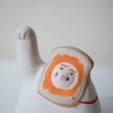 有吐司有財招財貓