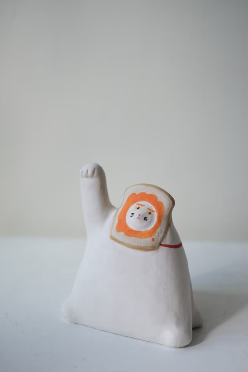 有吐司有財招財貓