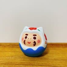 擴香石 | 緣起物系列 | 手繪 富士山 達摩