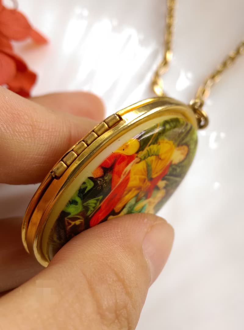【西洋古董飾品】Locket  神話 相片墜 項鍊