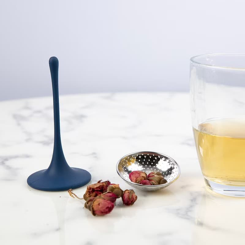 德國設計Tea-totum / Tea Infuser- 旋轉陀螺泡茶隔/海軍藍色