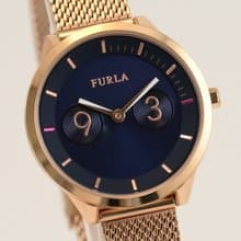 Furla METROPOLIS 女性用腕時計 クォーツ 31mm Blue Dial Ref.98012-4253 with BOX 手錶