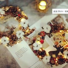 藍芯花藝 冬日麋鹿花圈 聖誕禮物 交換禮物 聖誕節 聖誕禮盒