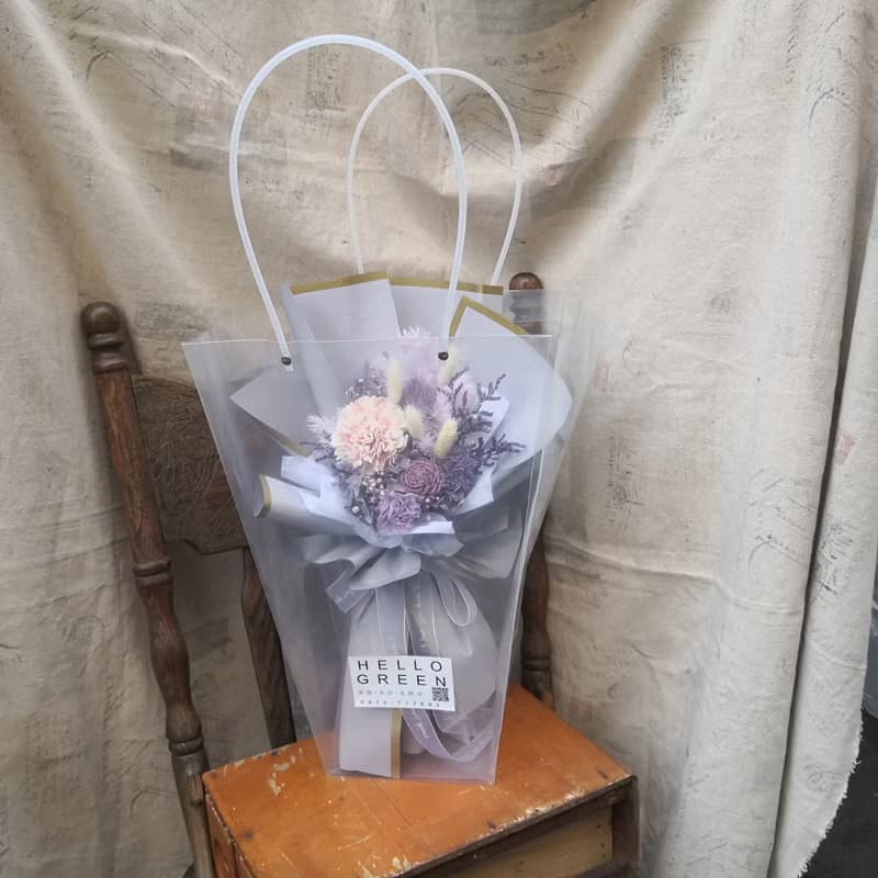 康乃馨大花束 乾燥花束 大型花束 母親節花束 禮物 生日 滿天星