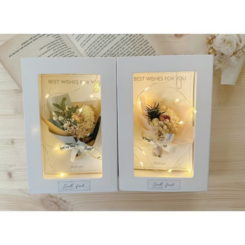 乾燥花卡片 教師節 禮盒 花束 乾燥花 生日禮物 畢業花束 卡片 情