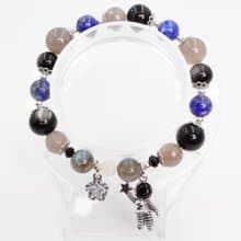 寶麗金珠寶-天然水晶摘星銀飾手鍊