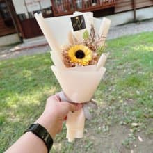 浪漫粉系 乾燥花束 乾燥花 不凋花 永生花 婚禮小物 畢業花束