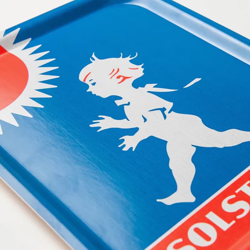 木托盤 經典小男孩