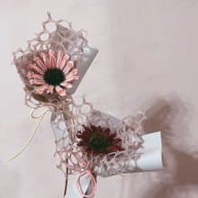 暖暖畢業小太陽 x 手工花單支花束