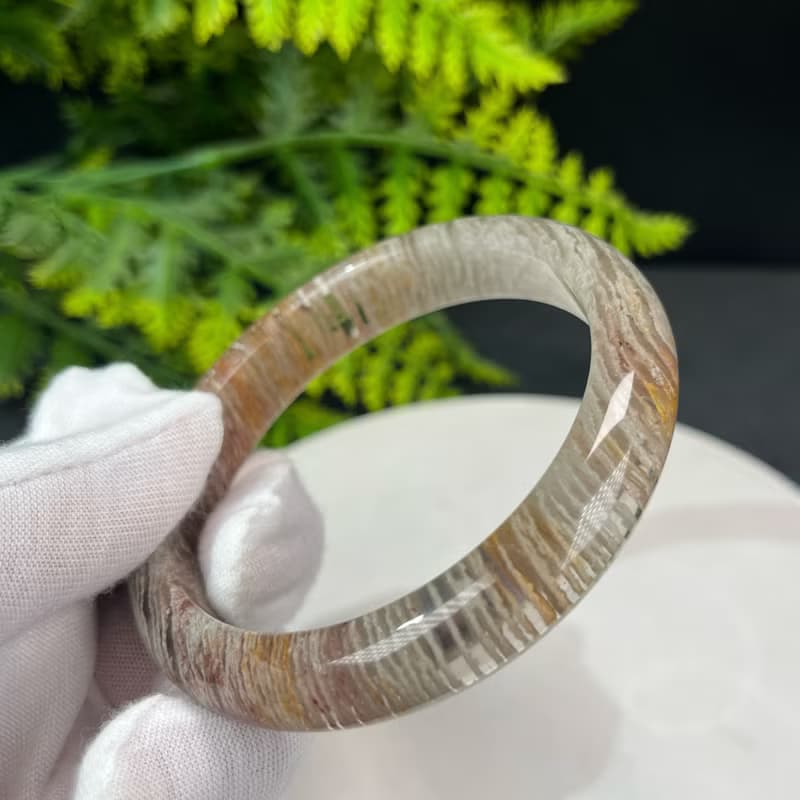 高檔 四季幽靈水晶手鐲 59MM 冰透千層雙天眼 積極運勢 活力生機