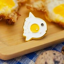 Sunny Side Up Fish Enamel Pin