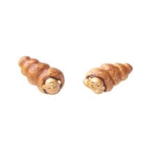 チョコゴロ寝ピアス Chocholate Bread Sleeping Bag　PA595