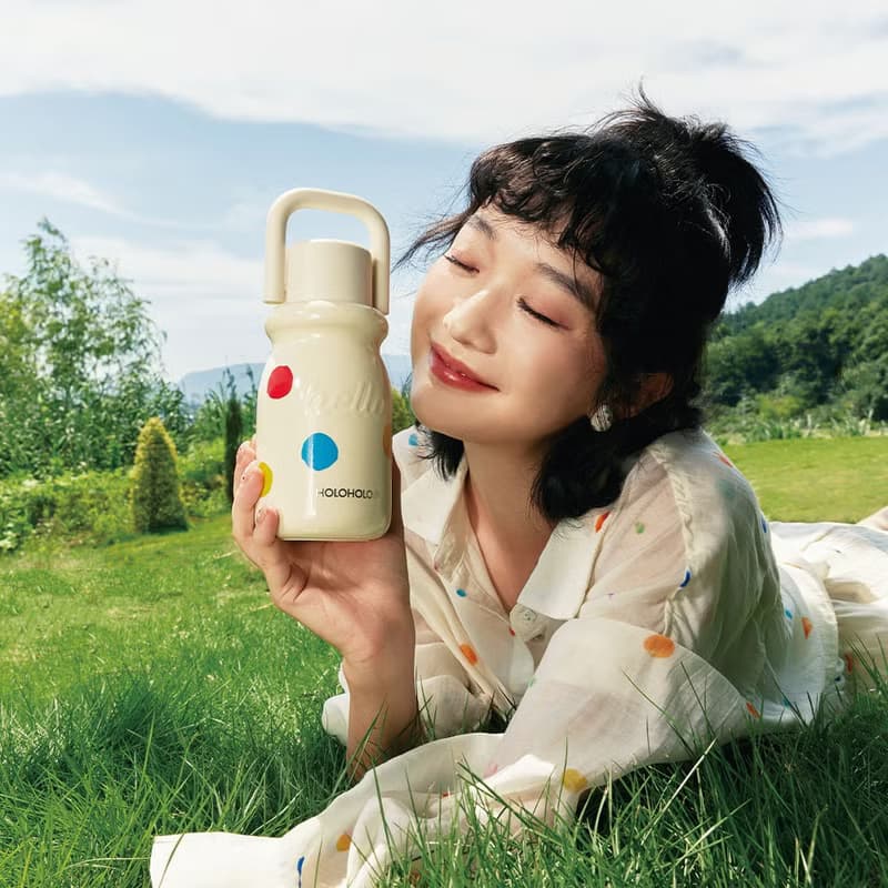 【HOLOHOLO】MIU CUP 彈蓋牛奶保溫杯 (430ml / 6色)