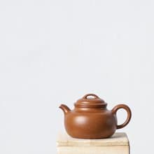 送禮紫砂壺茶壺小扁钟 慕古款 150cc 原矿陈腐降坡料 水色正宗润