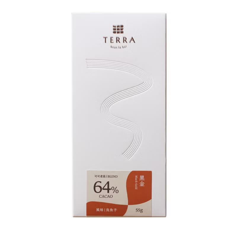 TERRA 烏魚子風味巧克力 - 黑金