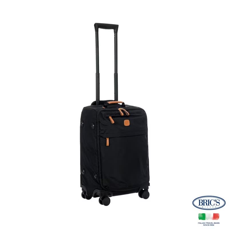 【BRIC' S】X-Travel 20吋 防潑水登機箱 黑色