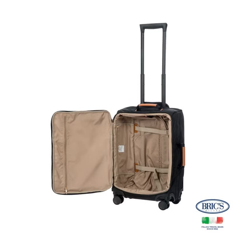 【BRIC' S】X-Travel 20吋 防潑水登機箱 黑色