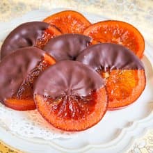 Vegan手工蜜漬巧克力橙片