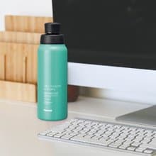 【孔雀Peacock】600ML直飲不鏽鋼 保冷專用保溫杯運動暢快-淺草綠