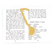 Bookmark music notes, book club bookmarks, book club accessories, unique gifts
