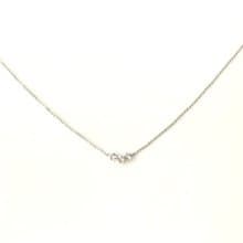 【Moriarty Jewelry】三顆小鑽 - 微性感 - 14K 白K金 小鑽項鍊