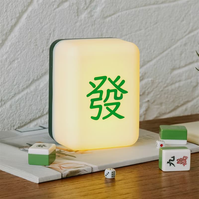 【現貨】麻將夜燈 紅中/白板 招財開運 交換禮物