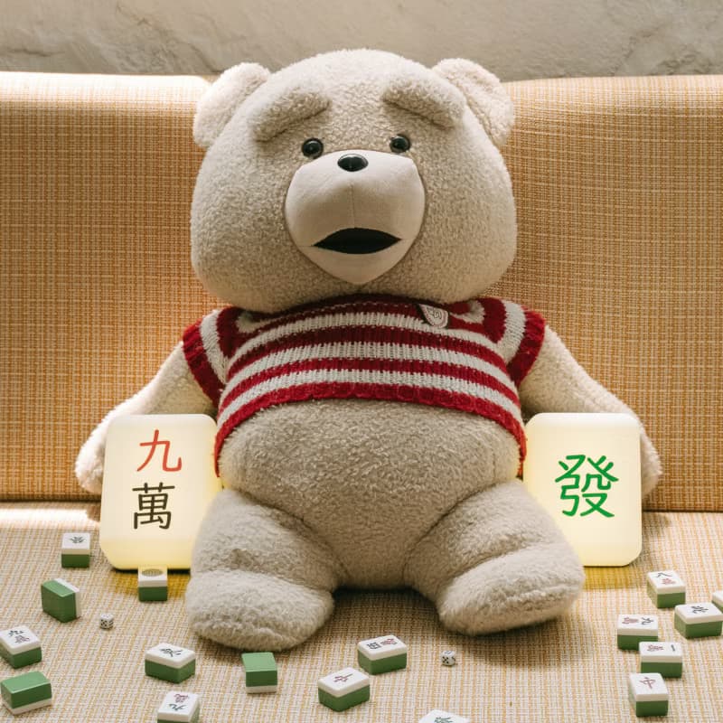 【現貨】麻將夜燈 紅中/白板 招財開運 交換禮物
