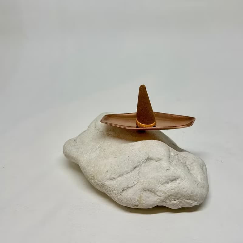 香道/燻香座/可置香錐~迷蹤(H小款)~青冶金工手作的詩~禪味上市
