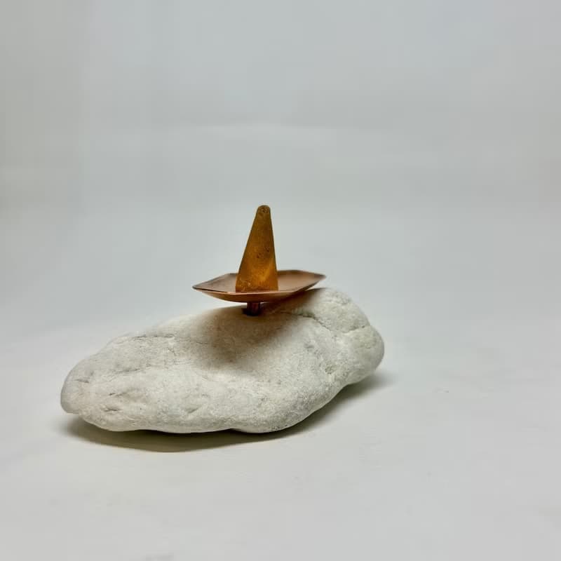 香道/燻香座/可置香錐~迷蹤(H小款)~青冶金工手作的詩~禪味上市