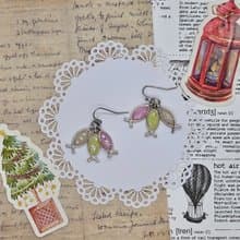 原創耳飾 恩典漣漪 暖暖耶穌魚 福音創作 手作 樹脂 耳環