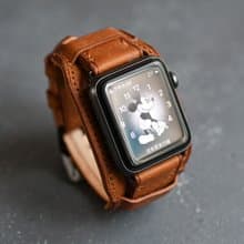 皮革 Apple Watch 錶帶 真皮 手工 禮物 38/40/41/42/44/45mm